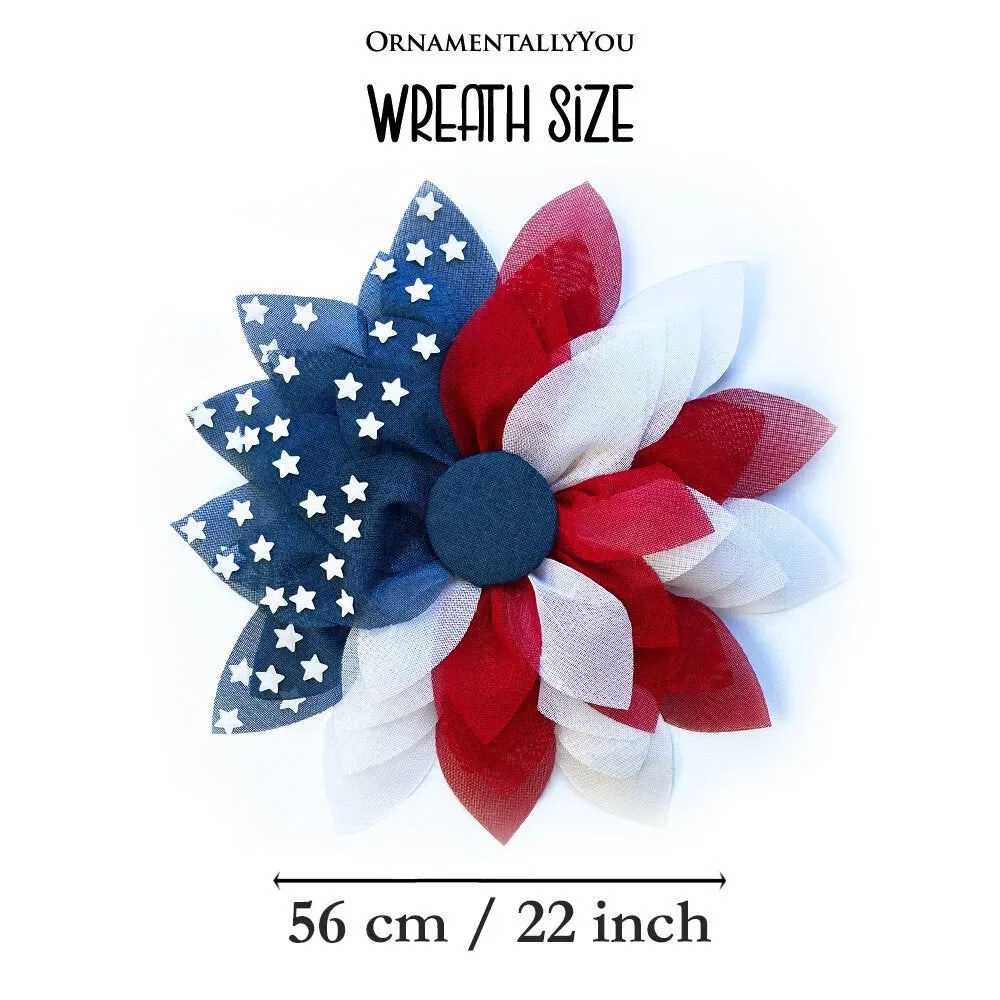 Rustic Burlap Patriotic 22
